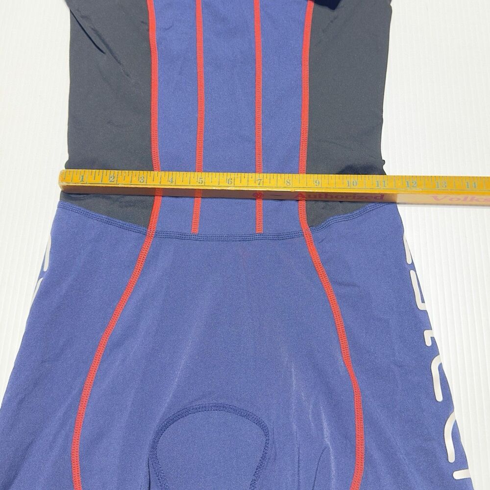Sundried Women’s Cycling Kit Triathlon Tri Suit Padded  Skinsuit Size M Blue NWT - Picture 7 of 9